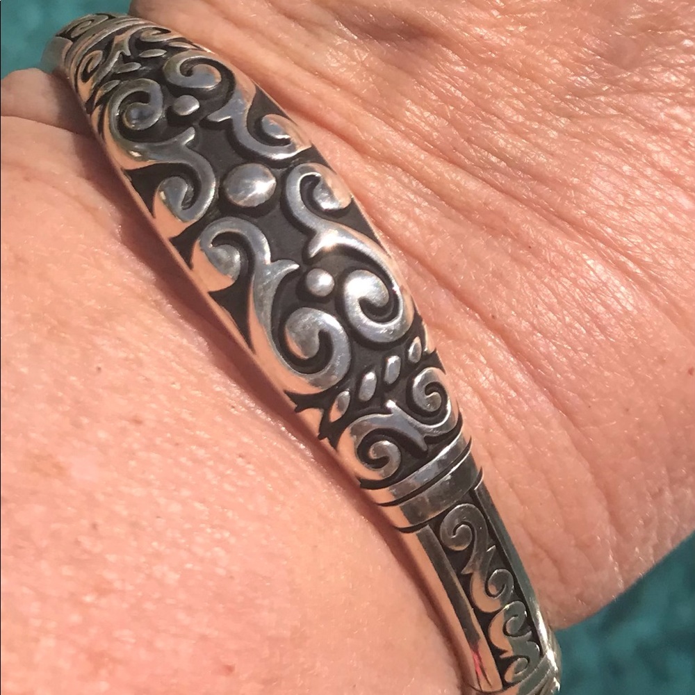 Vintage Brighton Silver Tone Bangle